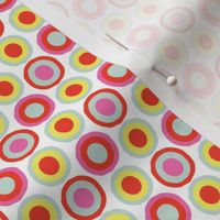 16-15F Bright Spring Dots Spots Red Blue Yellow Pink White _Miss Chiff Designs