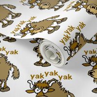 Yak cartoon animal