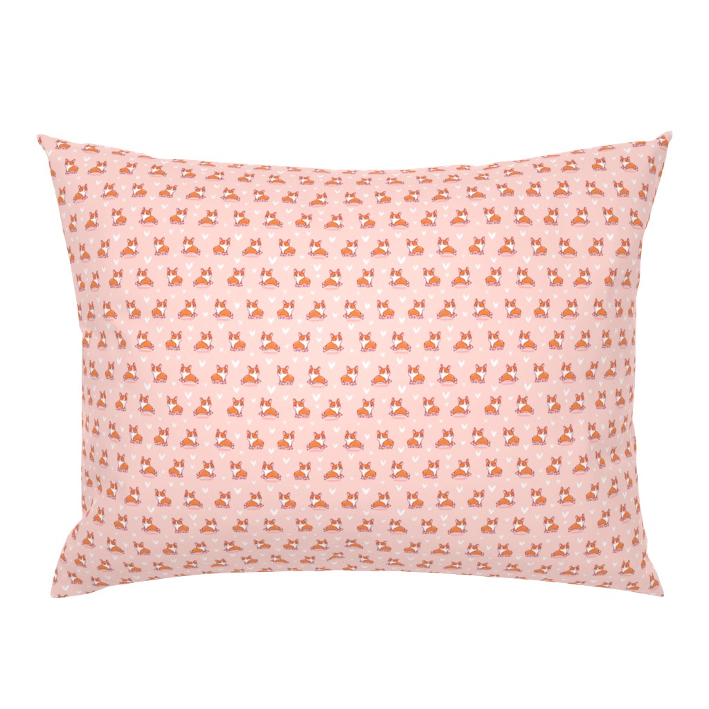 Cute corgi pink pattern