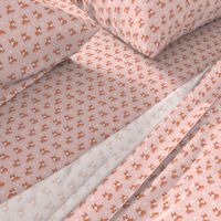 Cute corgi pink pattern