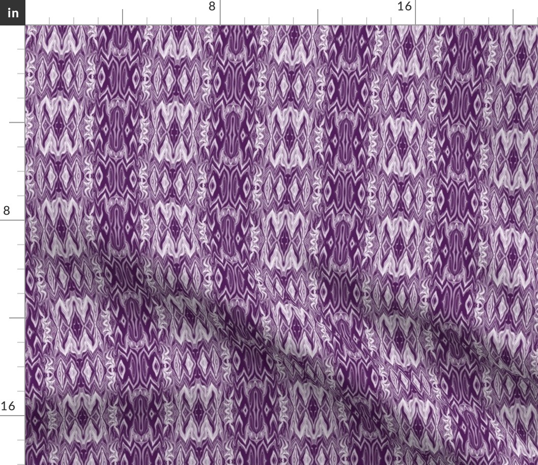 DGD22 - Medium - Rococo Digital Dalliance Lace in Lavender and Purple