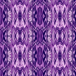 DGD14 - Medium - Rococo Digital Dalliance Lace with Hidden Gargoyles - Purple
