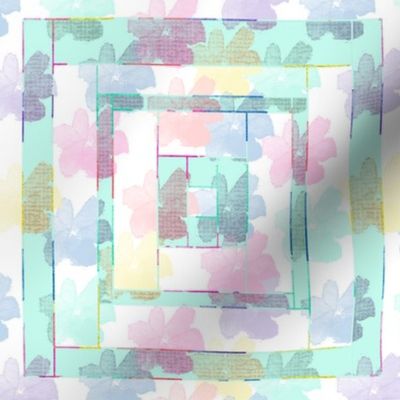 Beyond the Rainbow Quilt Block 1