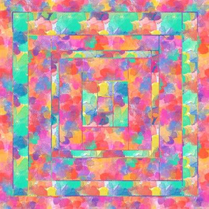 Beyond the Rainbow Quilt Block 1