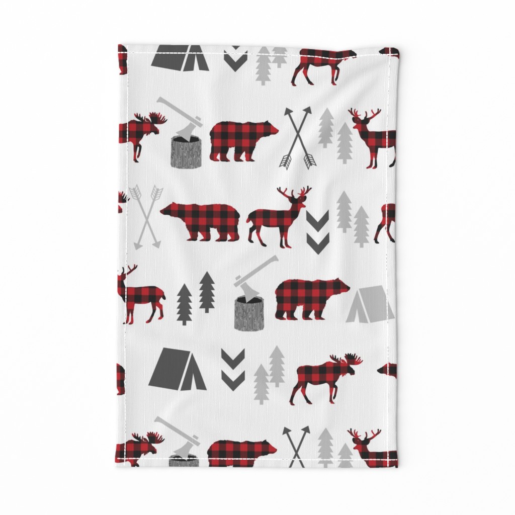 larger version buffalo plaid animals