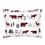 larger version buffalo plaid animals