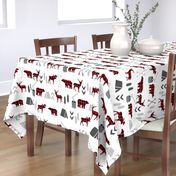 larger version buffalo plaid animals