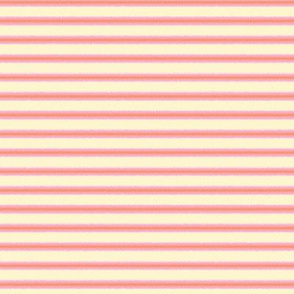 soft stripes - pink and yellow