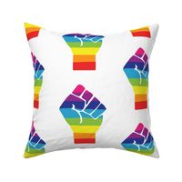 Pride Fist- Large - Rainbow