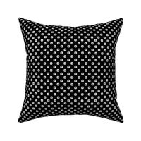 Sewing Swatches Dots - Black