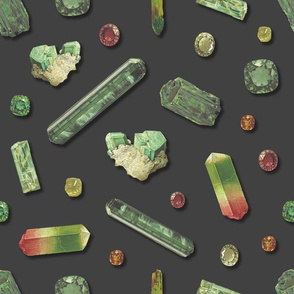 Emerald Precious Stones - Slate