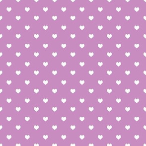 valentines hearts coordinate - purple