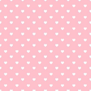 valentines hearts coordinate - pink