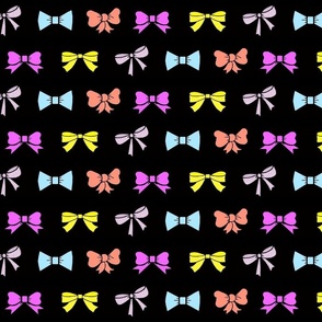 party bows black