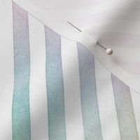 Pastel Rainbow Watercolor DiagonalStripes Pattern