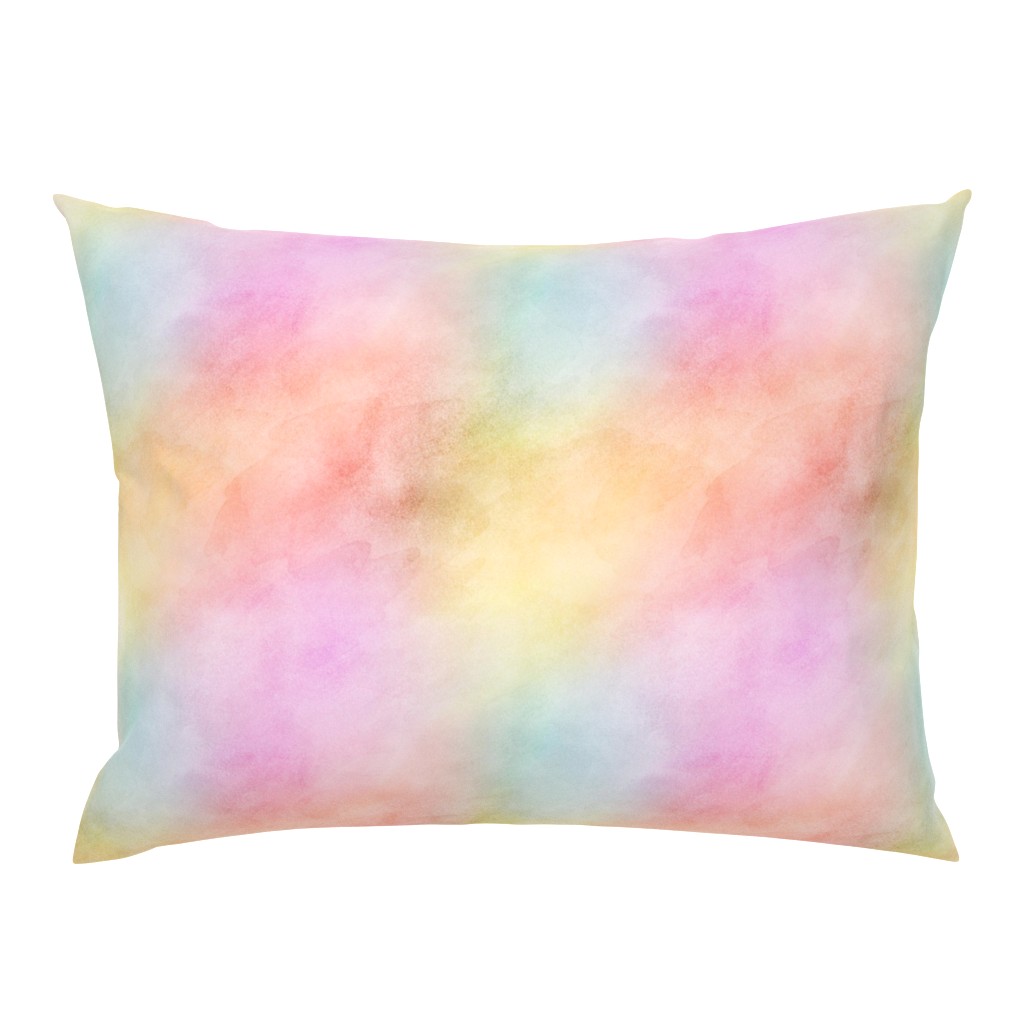 Pastel Rainbow Watercolor Pattern