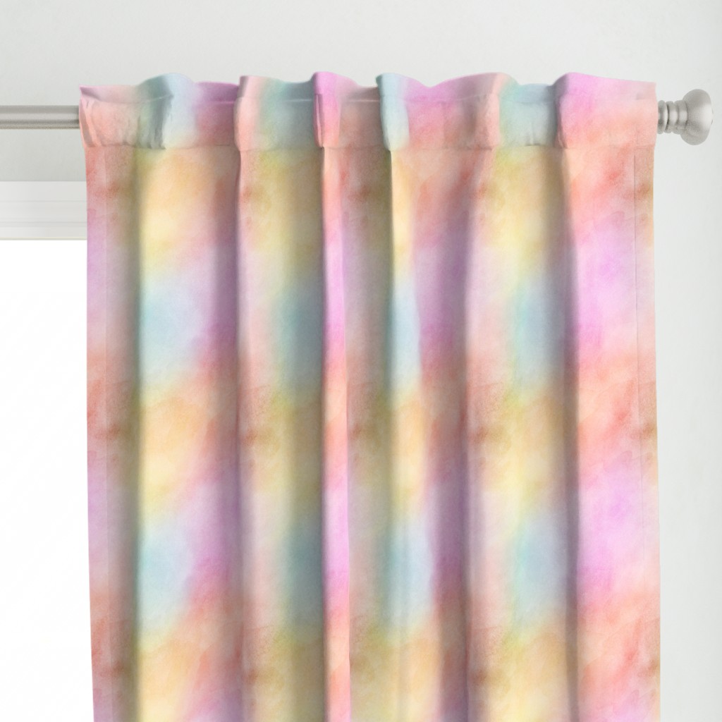 Pastel Rainbow Watercolor Pattern