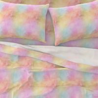 Pastel Rainbow Watercolor Pattern