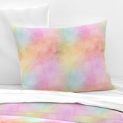 Pastel Rainbow Watercolor Pattern