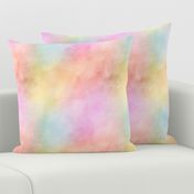 Pastel Rainbow Watercolor Pattern