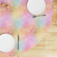 Pastel Rainbow Watercolor Pattern