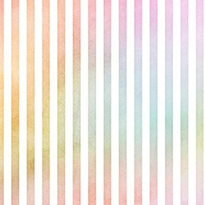 Pastel Rainbow Vertical Stripes Pattern 1