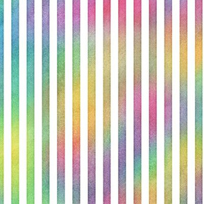 Bright Rainbow Vertical Stripes Pattern 1