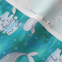 Whaley Love on Sea Green