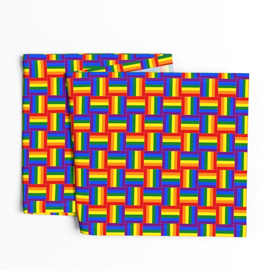 woven rainbow