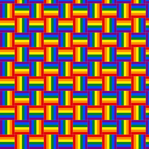 woven rainbow