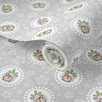 Wind Flower Mouse Grey large