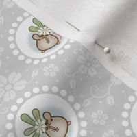 Wind Flower Mouse Grey large