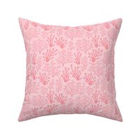 Coral reef soft pink