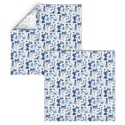 Dutch square blue and white (small)