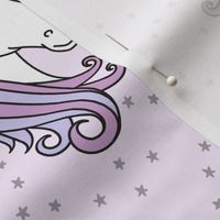 4" unicorns || purple stars