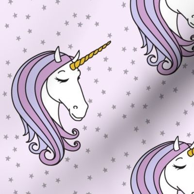 4" unicorns || purple stars