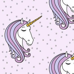 4" unicorns || purple stars