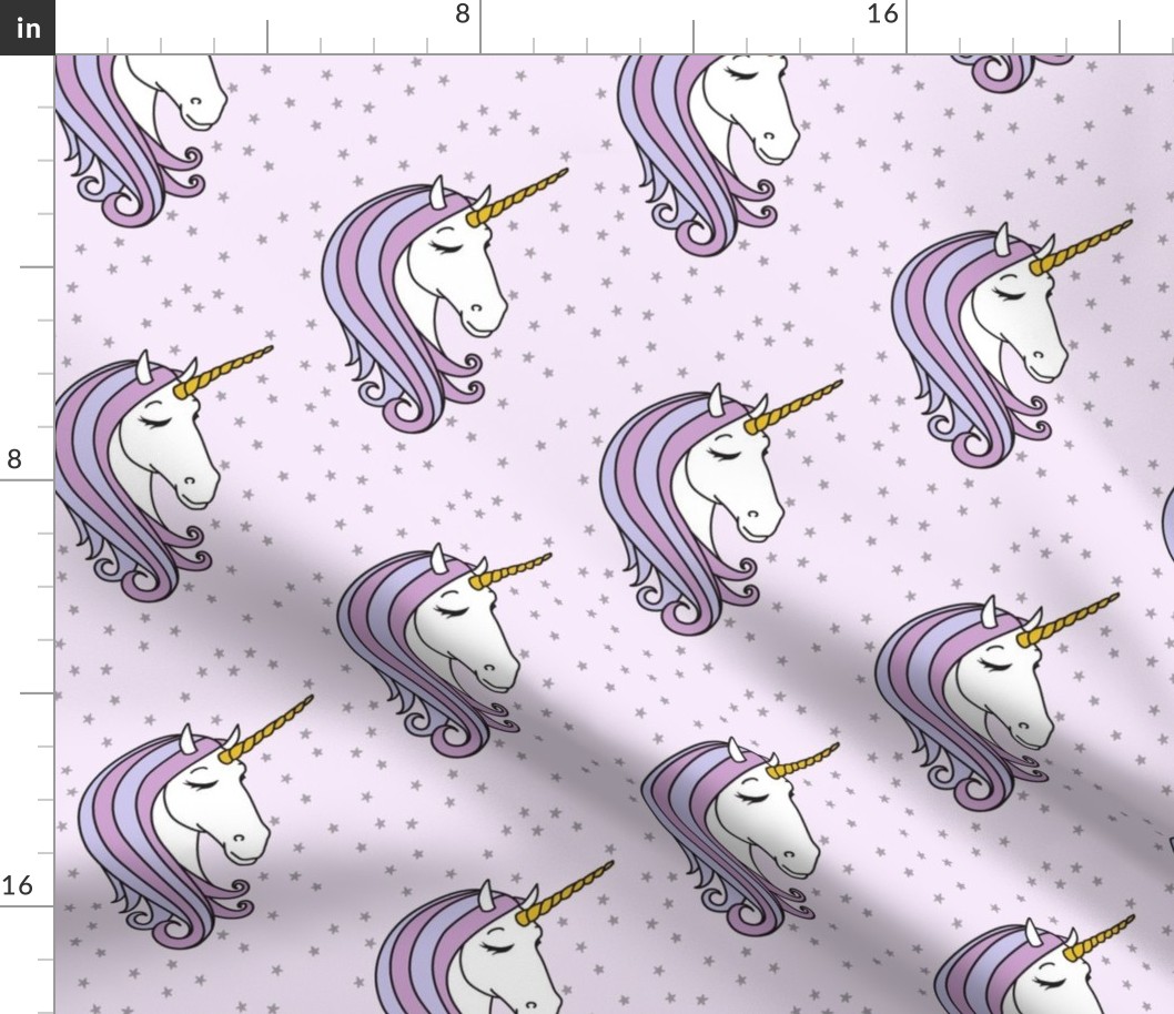 4" unicorns || purple stars