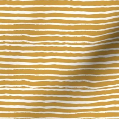 mustard stripes fabric