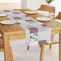 lavender sprigs patchwork wholecloth