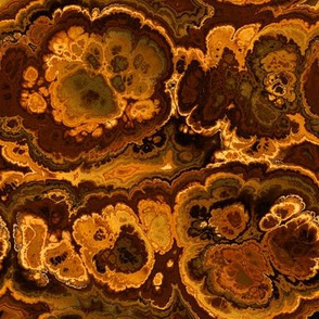 Bronze Marbled Abstract