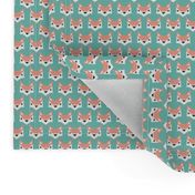 Geometric fox illustration gender neutral xs