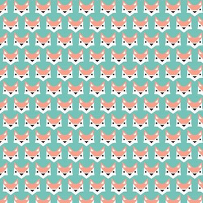Geometric fox illustration gender neutral xs