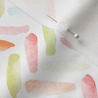 Candy Watercolor Herringbone