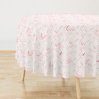 Pink Watercolor Herringbone