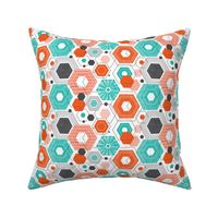 Too Hip To Be Square - Hexagon Geometric