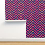 Chevron of a Multi Color