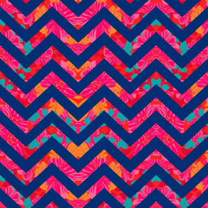 Chevron of a Multi Color