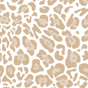 Leopard Print - Beige and Tan