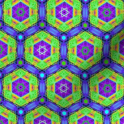 Spring Hexagons